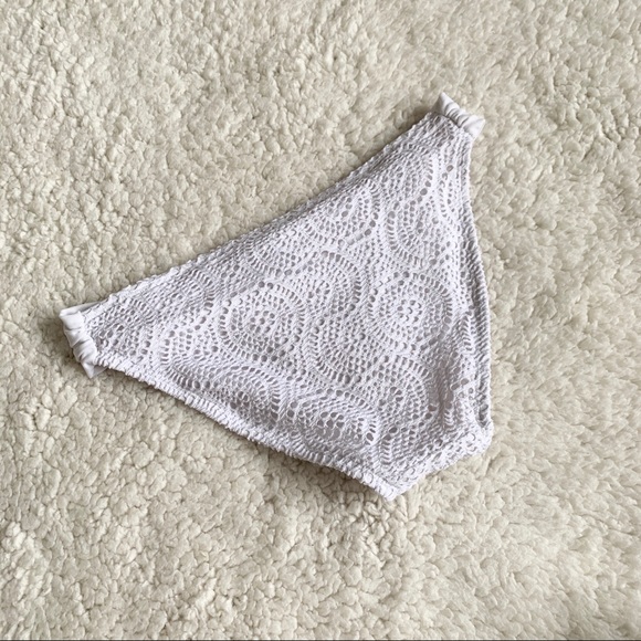 NWOT AERIE Padded Halter Bandeau Bikini Swim Suit - Picture 6 of 8